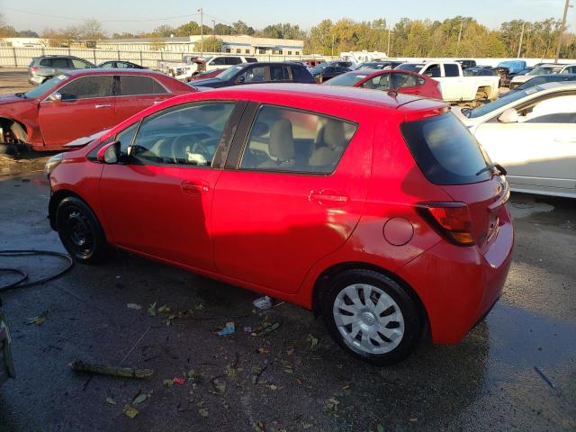 VNKKTUD33FA036092 - 2015 TOYOTA YARIS RED photo 2