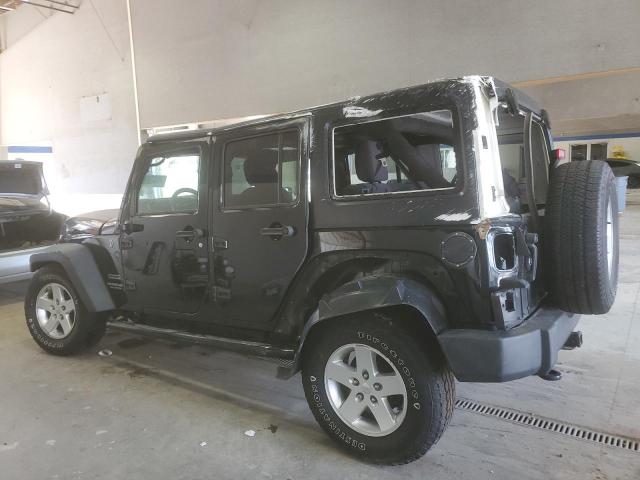 1C4BJWDG3FL506462 - 2015 JEEP WRANGLER U SPORT BLACK photo 2