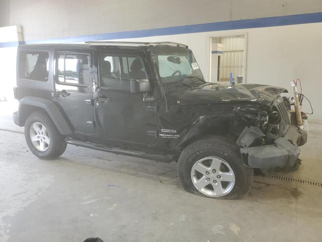 1C4BJWDG3FL506462 - 2015 JEEP WRANGLER U SPORT BLACK photo 4