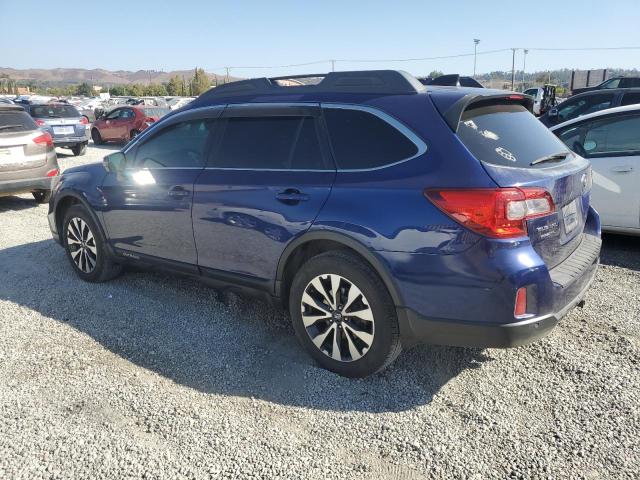 4S4BSANC5H3351875 - 2017 SUBARU OUTBACK 2.5I LIMITED BLUE photo 2