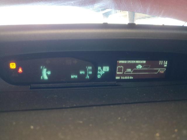 JTDKN3DUXD1725503 - 2013 TOYOTA PRIUS RED photo 9