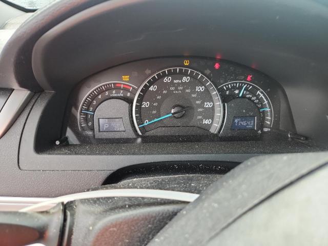 4T1BF1FK8CU002299 - 2012 TOYOTA CAMRY BASE ვერცხლისფერი ფოტო 9