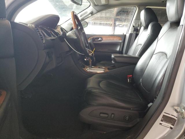 5GAKVBED4BJ389967 - 2011 BUICK ENCLAVE CXL SILVER photo 7