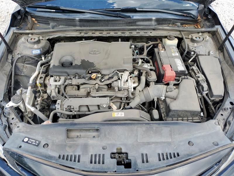 4T1B61HKXJU521381 - 2018 TOYOTA CAMRY XSE أسود صورة 11