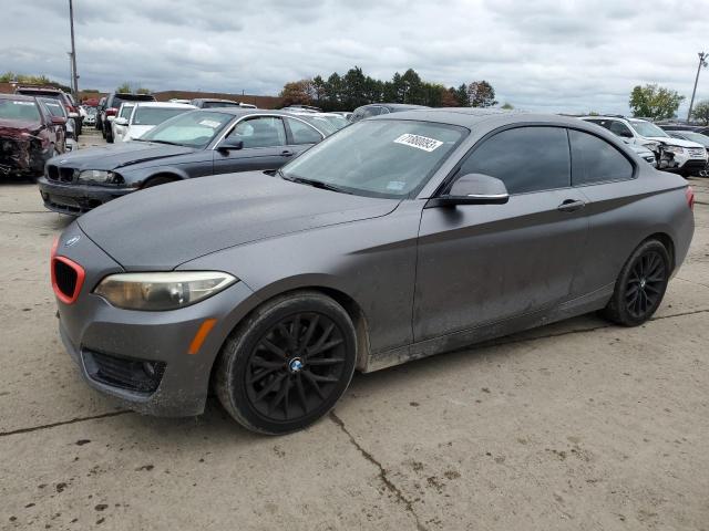 WBA1F5C57FV256555 - 2015 BMW 228 I GRAY photo 1