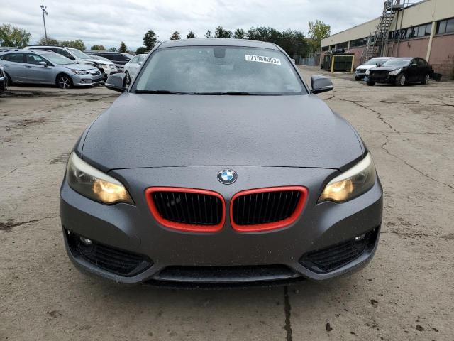 WBA1F5C57FV256555 - 2015 BMW 228 I GRAY photo 5