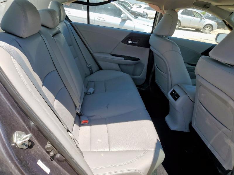 1HGCR2F8XDA037621 - 2013 HONDA ACCORD EXL 灰色 照片 10