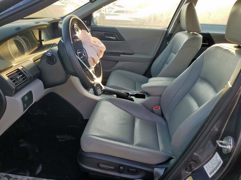 1HGCR2F8XDA037621 - 2013 HONDA ACCORD EXL 灰色 照片 7