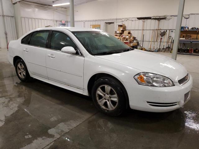 2G1WF5E32D1254434 - 2013 CHEVROLET IMPALA LS WHITE photo 4