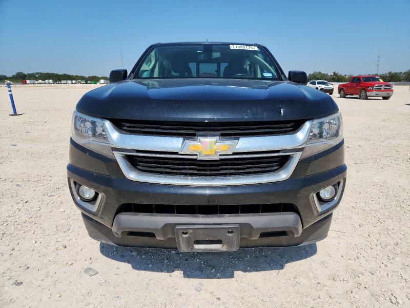 1GCGSCENXJ1314474 - 2018 CHEVROLET COLORADO LT BLACK photo 5