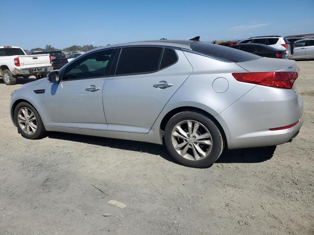 5XXGN4A72DG165765 - 2013 KIA OPTIMA EX SILVER photo 2