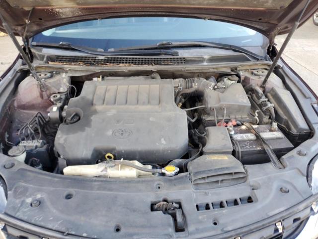 4T1BK1EB7DU003653 - 2013 TOYOTA AVALON BASE 勃艮第红 照片 11