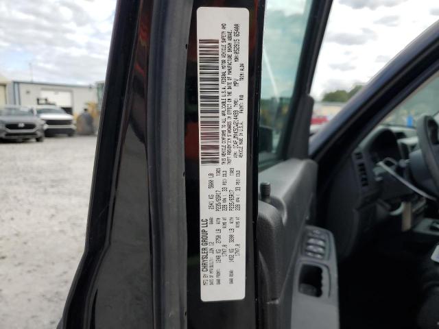 1C4PJMAK5CW214499 - 2012 JEEP LIBERTY SPORT BLACK photo 14