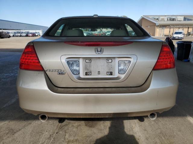 1HGCM66826A029814 - 2006 HONDA ACCORD EX GOLD photo 6