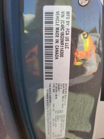 2C4RC1BG5NR114300 - 2022 CHRYSLER PACIFICA TOURING L GRAY photo 14