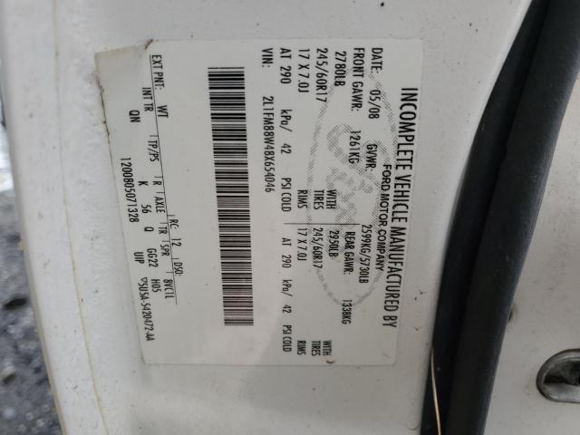 2L1FM88W48X654046 - 2008 LINCOLN TOWN CAR EXECUTIVE WHITE photo 13