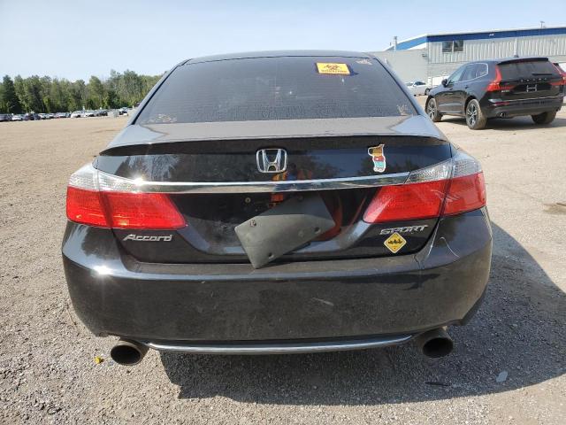 1HGCR2F51DA808327 - 2013 HONDA ACCORD SPORT Noir photo 6