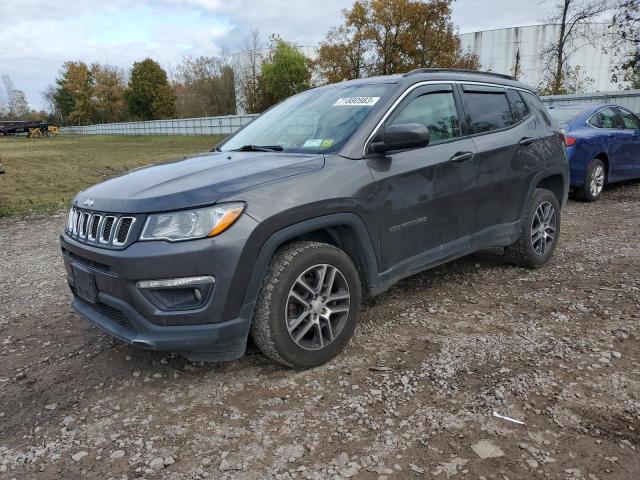 3C4NJDBB4JT299408 - 2018 JEEP COMPASS LATITUDE GRAY photo 1