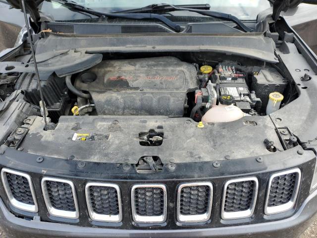 3C4NJDBB4JT299408 - 2018 JEEP COMPASS LATITUDE GRAY photo 12