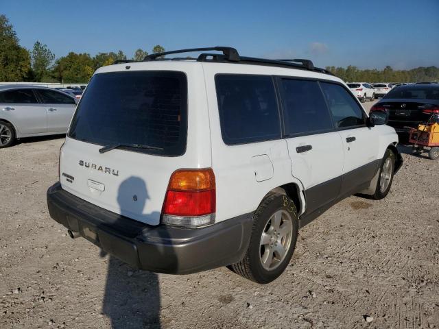 JF1SF6551XH749566 - 1999 SUBARU FORESTER S WHITE photo 4