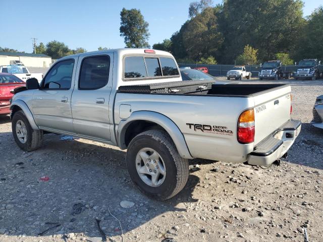 5TEGM92N64Z392925 - 2004 TOYOTA TACOMA DOUBLE CAB PRERUNNER SILVER photo 2