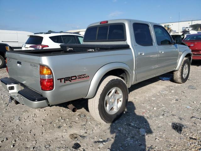 5TEGM92N64Z392925 - 2004 TOYOTA TACOMA DOUBLE CAB PRERUNNER SILVER photo 3