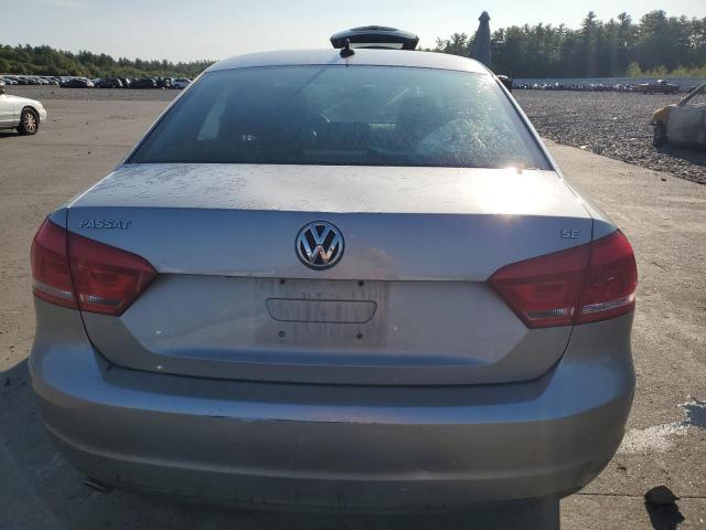 1VWBP7A31DC024122 - 2013 VOLKSWAGEN PASSAT SE ვერცხლისფერი ფოტო 6