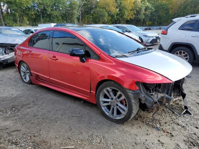 2HGFA55508H711912 - 2008 HONDA CIVIC SI RED photo 4