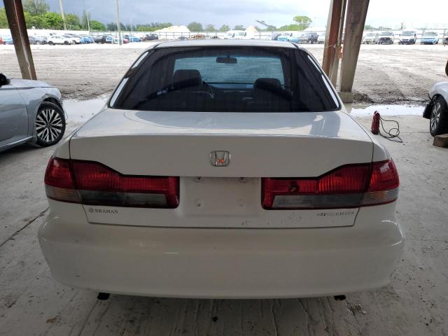 1HGCG16592A082827 - 2002 HONDA ACCORD EX თეთრი ფოტო 6