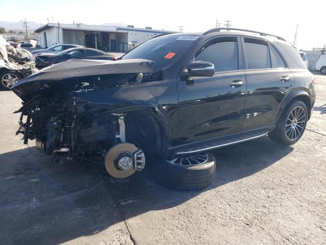 4JGFB5KB5NA695976 - 2022 MERCEDES-BENZ GLE 450 4MATIC BLACK photo 1