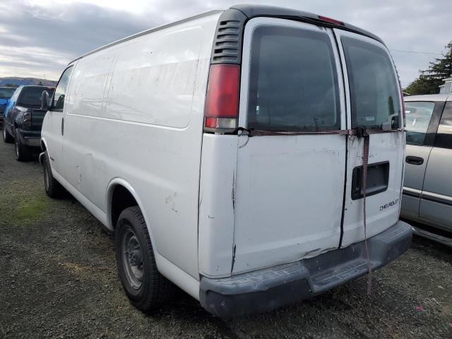 1GCHG35R3T1015839 - 1996 CHEVROLET VAN G3500 WHITE photo 2