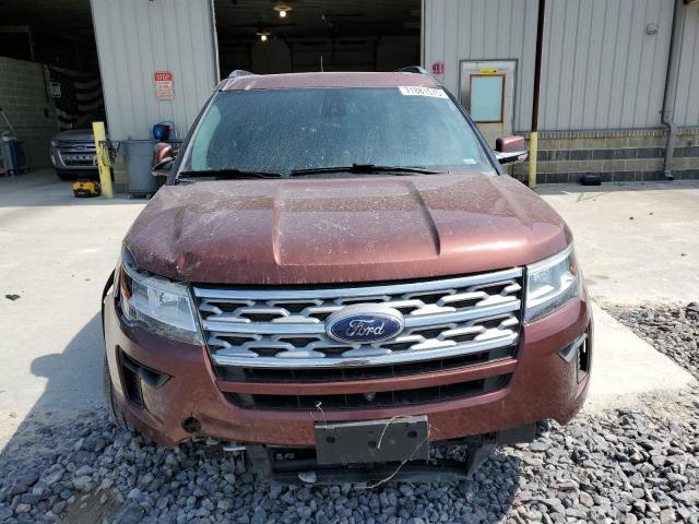1FM5K8F87JGB55712 - 2018 FORD EXPLORER LIMITED BROWN photo 5