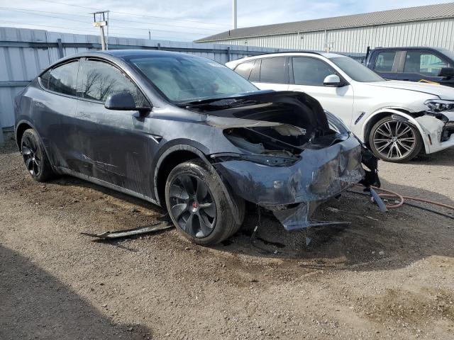 7SAYGDEE3RF991576 - 2024 TESLA MODEL Y Szary zdjęcie 4