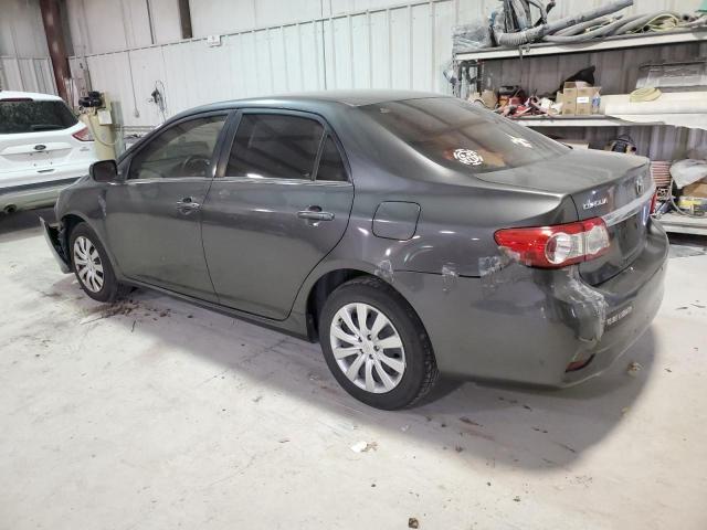 5YFBU4EE3DP204361 - 2013 TOYOTA COROLLA BASE CHARCOAL photo 2