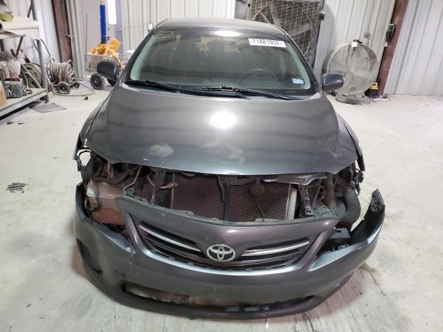 5YFBU4EE3DP204361 - 2013 TOYOTA COROLLA BASE CHARCOAL photo 5