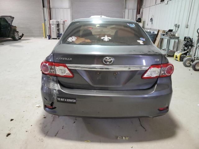 5YFBU4EE3DP204361 - 2013 TOYOTA COROLLA BASE CHARCOAL photo 6