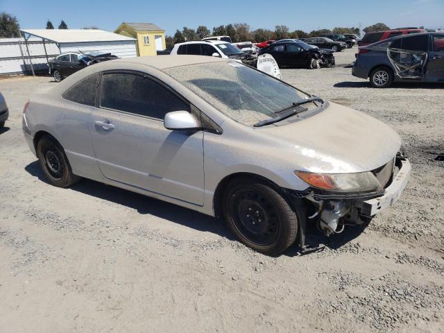 2HGFG12688H504561 - 2008 HONDA CIVIC LX SILVER photo 4