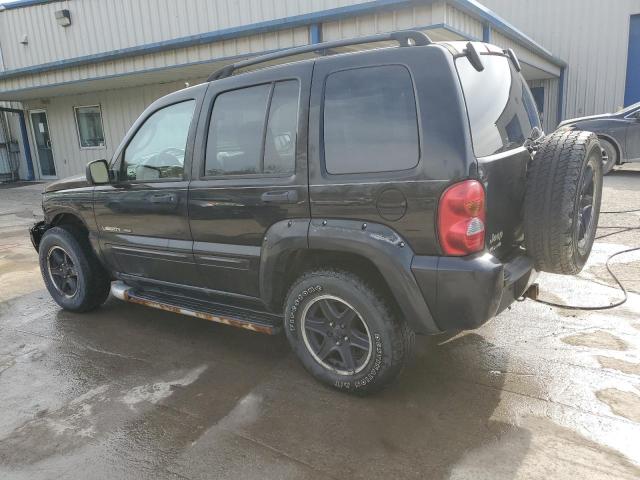 1J4GL38KX3W525088 - 2003 JEEP LIBERTY RENEGADE BLACK photo 2