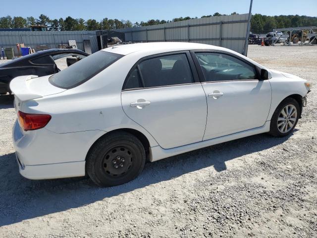 2T1BU4EE3AC527725 - 2010 TOYOTA COROLLA BASE WHITE photo 3
