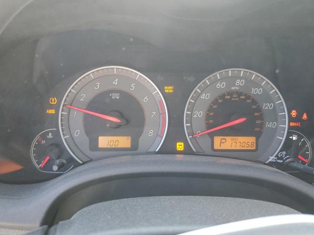 2T1BU4EE3AC527725 - 2010 TOYOTA COROLLA BASE WHITE photo 9