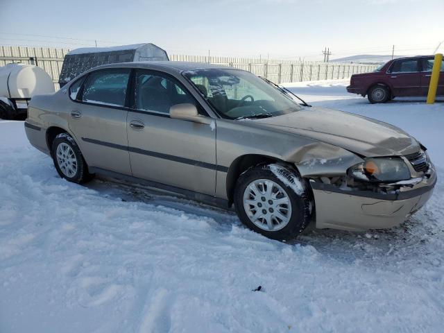 2G1WF52E049201237 - 2004 CHEVROLET IMPALA TAN photo 4