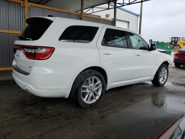 1C4RDHDG4PC630582 - 2023 DODGE DURANGO GT WHITE photo 3