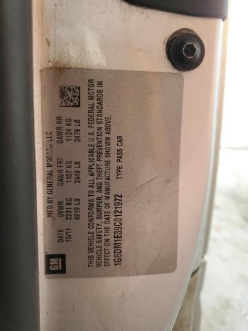 1G6DM1E39C0121972 - 2012 CADILLAC CTS PERFORMANCE COLLECTION Silber Foto 12