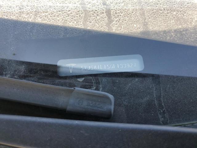 5YJSA1E15GF133927 - 2016 TESLA MODEL S Grafito foto 12