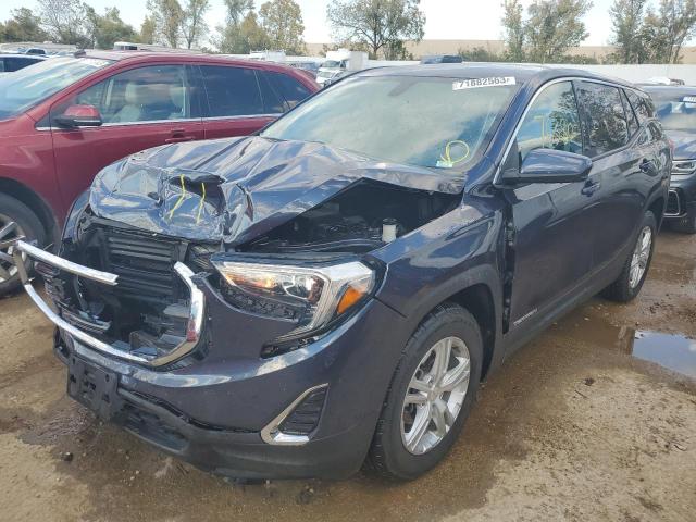 3GKALMEV4KL183744 - 2019 GMC TERRAIN SLE BLUE photo 1