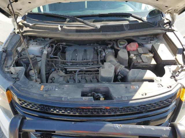1FM5K8AR2FGC26628 - 2015 FORD EXPLORER POLICE INTERCEPTOR أبيض صورة 12
