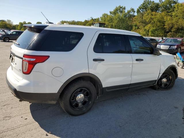 1FM5K8AR2FGC26628 - 2015 FORD EXPLORER POLICE INTERCEPTOR أبيض صورة 3