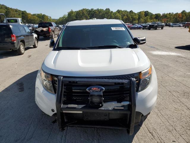 1FM5K8AR2FGC26628 - 2015 FORD EXPLORER POLICE INTERCEPTOR أبيض صورة 5