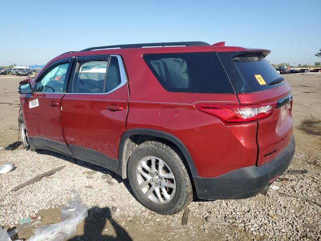 1GNERGKW1KJ106984 - 2019 CHEVROLET TRAVERSE LT წითელი ფოტო 2
