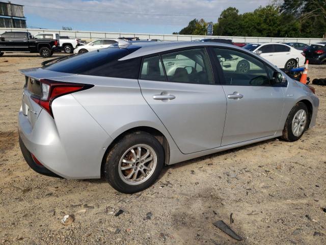 JTDKARFU9K3069436 - 2019 TOYOTA PRIUS Argent photo 3